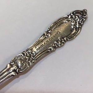 RARE Historic HARLEM CASINO  antique seafood fork EUC